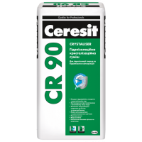 CERESIT CR-90 Гидроизоляционная смесь Crystaliser 25 кг